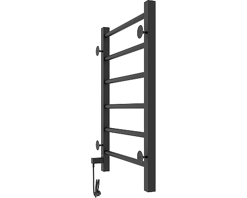 Купить Электрический полотенцесушитель Laris Феличия ЧКЧ6 400х600 R 73207611 Черный муар в магазине сантехники Santeh-Crystal.ru