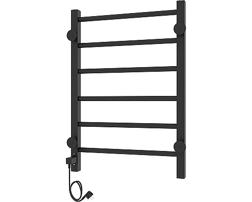 Купить Электрический полотенцесушитель Laris Феличия ЧКЧ6 400х600 R 73207611 Черный муар в магазине сантехники Santeh-Crystal.ru