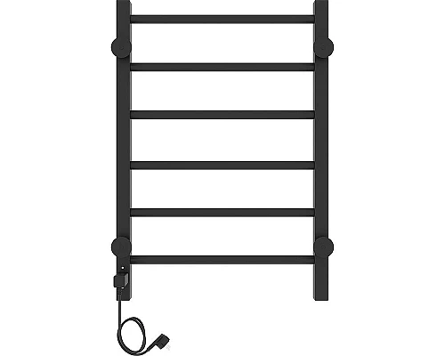 Купить Электрический полотенцесушитель Laris Феличия ЧКЧ6 400х600 R 73207611 Черный муар в магазине сантехники Santeh-Crystal.ru