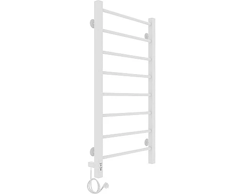 Заказать Электрический полотенцесушитель Laris Феличия ЧК8 400х800 L 73207589 Белый муар в магазине сантехники Santeh-Crystal.ru