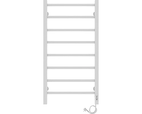 Заказать Электрический полотенцесушитель Laris Феличия ЧК8 400х800 R 73207590 Белый муар в магазине сантехники Santeh-Crystal.ru