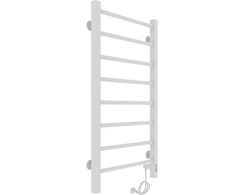 Заказать Электрический полотенцесушитель Laris Феличия ЧК8 400х800 R 73207590 Белый муар в магазине сантехники Santeh-Crystal.ru