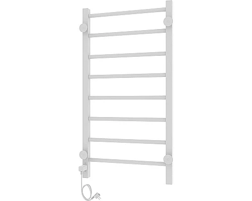 Заказать Электрический полотенцесушитель Laris Феличия ЧК8 400х800 R 73207590 Белый муар в магазине сантехники Santeh-Crystal.ru