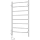 Заказать Электрический полотенцесушитель Laris Феличия ЧК8 400х800 R 73207590 Белый муар в магазине сантехники Santeh-Crystal.ru