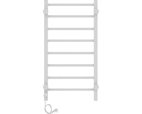 Заказать Электрический полотенцесушитель Laris Феличия ЧК8 400х800 R 73207590 Белый муар в магазине сантехники Santeh-Crystal.ru