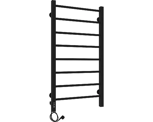 Заказать Электрический полотенцесушитель Laris Феличия ЧКЧ8 400х800 L 73207612 Черный муар в магазине сантехники Santeh-Crystal.ru