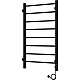 Заказать Электрический полотенцесушитель Laris Феличия ЧКЧ8 400х800 L 73207612 Черный муар в магазине сантехники Santeh-Crystal.ru