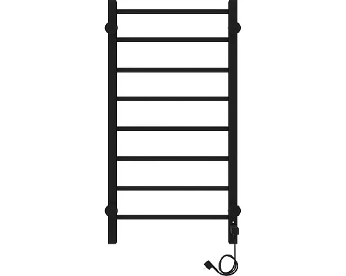 Заказать Электрический полотенцесушитель Laris Феличия ЧКЧ8 400х800 L 73207612 Черный муар в магазине сантехники Santeh-Crystal.ru