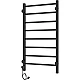 Купить Электрический полотенцесушитель Laris Феличия ЧКЧ8 400х800 R 73207613 Черный муар в магазине сантехники Santeh-Crystal.ru