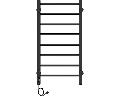 Купить Электрический полотенцесушитель Laris Феличия ЧКЧ8 400х800 R 73207613 Черный муар в магазине сантехники Santeh-Crystal.ru