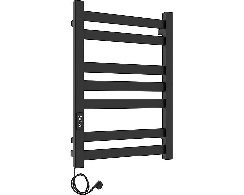 Приобрести Электрический полотенцесушитель Laris Гефест ЧКЧ П7 500х800 R 73207617 Черный муар в магазине сантехники Santeh-Crystal.ru