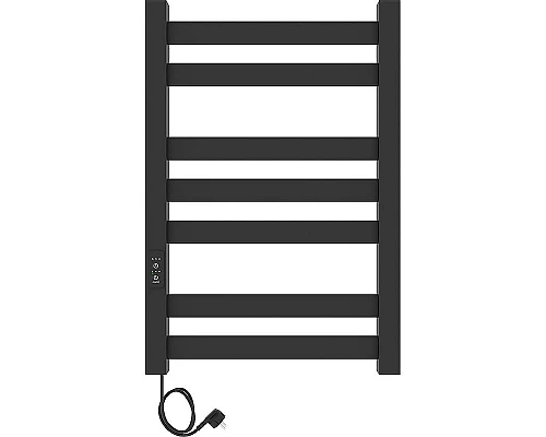 Приобрести Электрический полотенцесушитель Laris Гефест ЧКЧ П7 500х800 R 73207617 Черный муар в магазине сантехники Santeh-Crystal.ru