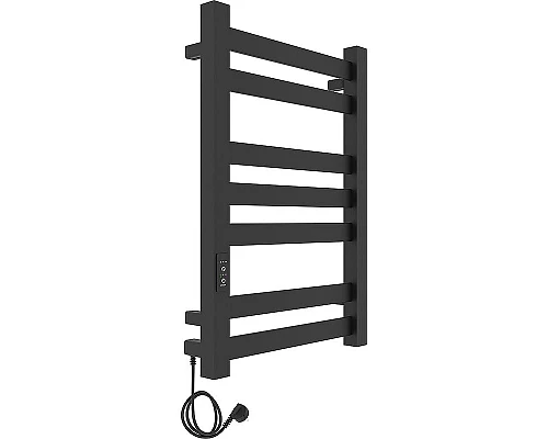 Приобрести Электрический полотенцесушитель Laris Гефест ЧКЧ П7 500х800 R 73207617 Черный муар в магазине сантехники Santeh-Crystal.ru