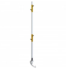 Электрический полотенцесушитель Laris Имидж 150x1400 73207649 Белый муар Золото