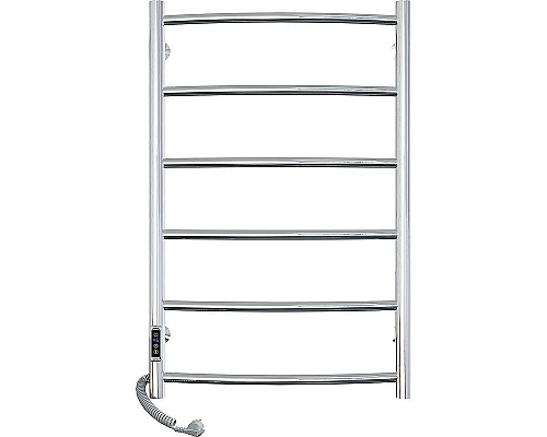 Приобрести Электрический полотенцесушитель Laris Классик П6 500х800 L 73207391 Хром в магазине сантехники Santeh-Crystal.ru