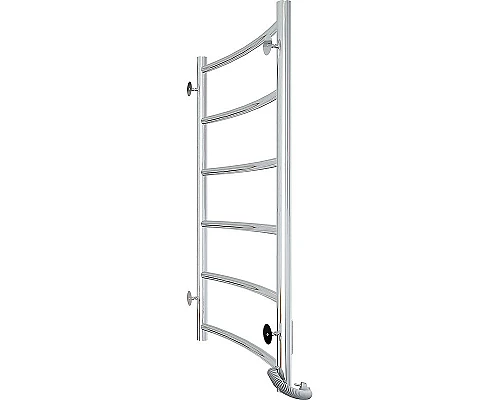 Приобрести Электрический полотенцесушитель Laris Классик П6 500х800 L 73207391 Хром в магазине сантехники Santeh-Crystal.ru