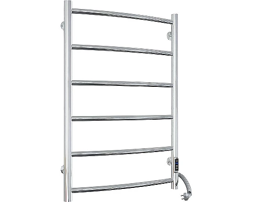 Купить Электрический полотенцесушитель Laris Классик П6 500х800 R 73207392 Хром в магазине сантехники Santeh-Crystal.ru