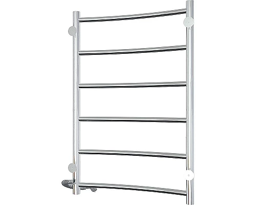 Купить Электрический полотенцесушитель Laris Классик П6 500х800 R 73207392 Хром в магазине сантехники Santeh-Crystal.ru