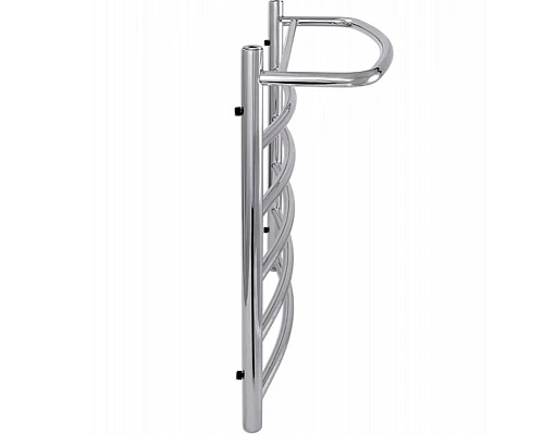 Купить Водяной полотенцесушитель Laris Классик П6 50x60 с полкой 73207397 Хром в магазине сантехники Santeh-Crystal.ru