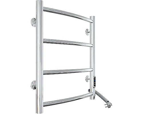 Приобрести Электрический полотенцесушитель Laris Классик П4 400x500 R 73207641 Хром в магазине сантехники Santeh-Crystal.ru
