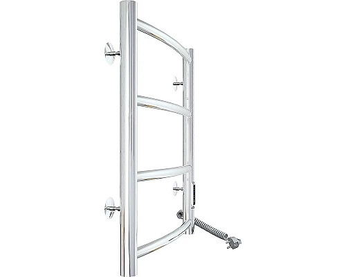 Приобрести Электрический полотенцесушитель Laris Классик П4 400x500 R 73207641 Хром в магазине сантехники Santeh-Crystal.ru