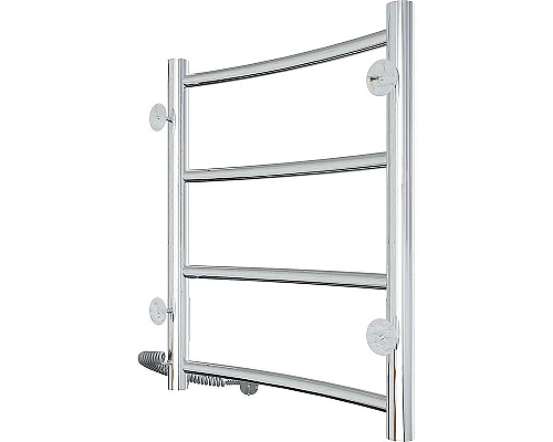 Приобрести Электрический полотенцесушитель Laris Классик П4 400x500 R 73207641 Хром в магазине сантехники Santeh-Crystal.ru