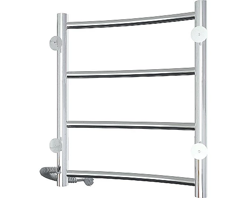 Приобрести Электрический полотенцесушитель Laris Классик П4 400x500 R 73207641 Хром в магазине сантехники Santeh-Crystal.ru