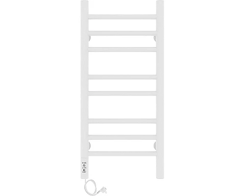 Приобрести Электрический полотенцесушитель Laris Лаванда ЧК П8 300х700 L 73207620 Белый муар в магазине сантехники Santeh-Crystal.ru