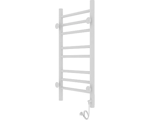 Приобрести Электрический полотенцесушитель Laris Лаванда ЧК П8 300х700 L 73207620 Белый муар в магазине сантехники Santeh-Crystal.ru