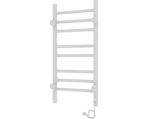 Приобрести Электрический полотенцесушитель Laris Лаванда ЧК П8 300х700 L 73207620 Белый муар в магазине сантехники Santeh-Crystal.ru