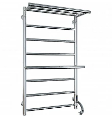 Электрический полотенцесушитель Laris Лавина П9 500x800 R 73207651 с полкой Хром