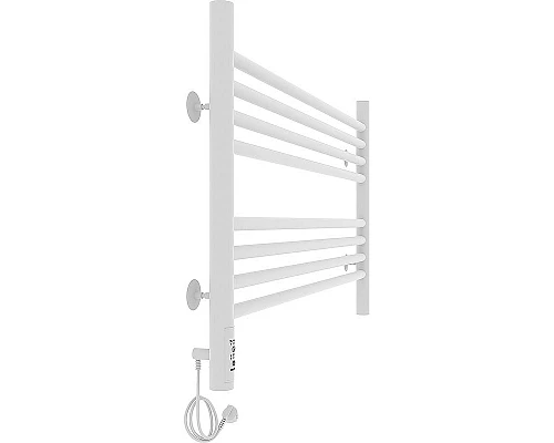 Приобрести Электрический полотенцесушитель Laris Оливия ЧК8 800x500 L 73207626 Белый муар в магазине сантехники Santeh-Crystal.ru