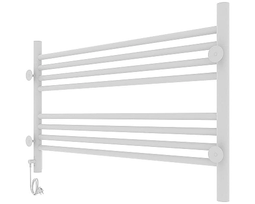 Заказать Электрический полотенцесушитель Laris Оливия ЧК8 800x500 R 73207627 Белый муар в магазине сантехники Santeh-Crystal.ru