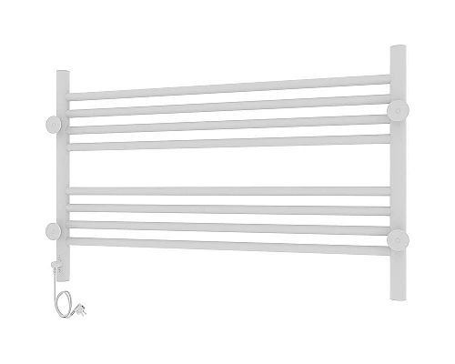 Заказать Электрический полотенцесушитель Laris Оливия ЧК8 800x500 R 73207627 Белый муар в магазине сантехники Santeh-Crystal.ru