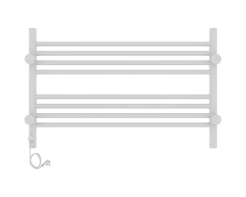 Заказать Электрический полотенцесушитель Laris Оливия ЧК8 800x500 R 73207627 Белый муар в магазине сантехники Santeh-Crystal.ru