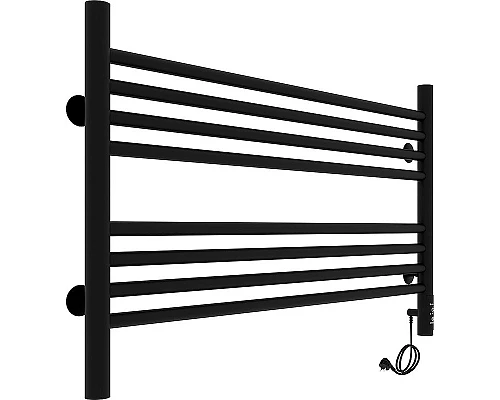 Заказать Электрический полотенцесушитель Laris Оливия ЧКЧ8 800x500 R 73207629 Черный муар в магазине сантехники Santeh-Crystal.ru