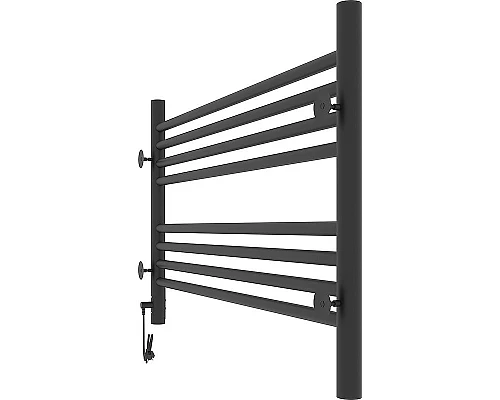 Заказать Электрический полотенцесушитель Laris Оливия ЧКЧ8 800x500 R 73207629 Черный муар в магазине сантехники Santeh-Crystal.ru