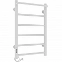 Электрический полотенцесушитель Laris Прайм ЧК П6 400x600 L 75201059 Белый муар