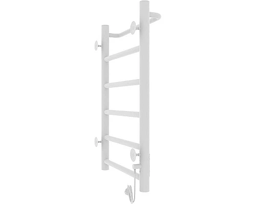 Купить Электрический полотенцесушитель Laris Прайм ЧК П6 400x600 L 75201059 Белый муар в магазине сантехники Santeh-Crystal.ru