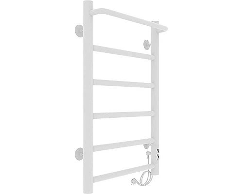 Приобрести Электрический полотенцесушитель Laris Прайм ЧК П6 400x600 R 75201060 Белый муар в магазине сантехники Santeh-Crystal.ru