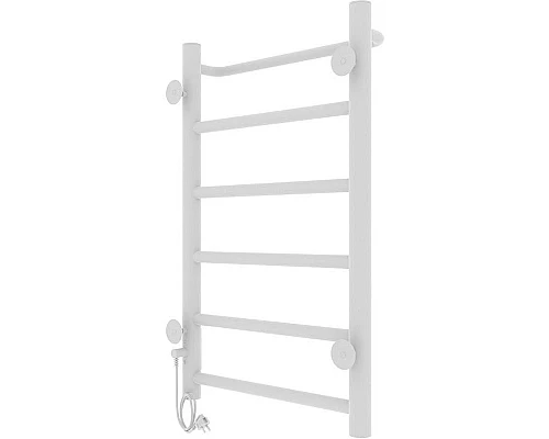 Приобрести Электрический полотенцесушитель Laris Прайм ЧК П6 400x600 R 75201060 Белый муар в магазине сантехники Santeh-Crystal.ru