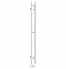 Электрический полотенцесушитель Laris Прайм Дуэт ЧК 80х1200 R 73207631 Белый муар