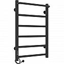 Электрический полотенцесушитель Laris Прайм ЧКЧ П6 400x600 L 73207592 Черный муар
