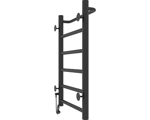 Приобрести Электрический полотенцесушитель Laris Прайм ЧКЧ П6 400x600 R 73207593 Черный муар в магазине сантехники Santeh-Crystal.ru