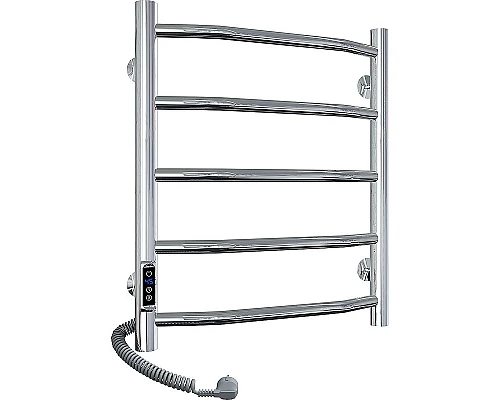 Купить Электрический полотенцесушитель Laris Виктория П5 400x500 L 73207636 Хром в магазине сантехники Santeh-Crystal.ru