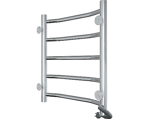 Купить Электрический полотенцесушитель Laris Виктория П5 400x500 L 73207636 Хром в магазине сантехники Santeh-Crystal.ru