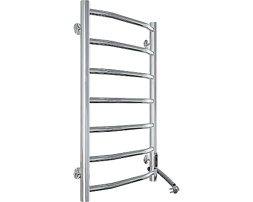 Купить Электрический полотенцесушитель Laris Виктория П7 400x700 R 73207639 Хром в магазине сантехники Santeh-Crystal.ru