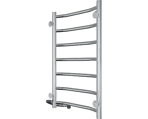 Купить Электрический полотенцесушитель Laris Виктория П7 400x700 R 73207639 Хром в магазине сантехники Santeh-Crystal.ru