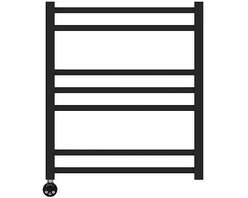 Приобрести Электрический полотенцесушитель Lemark Atlantiss 50х60 LM32607REBL Черный в магазине сантехники Santeh-Crystal.ru