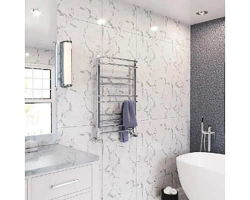 Заказать Водяной полотенцесушитель Lemark Linara 50х80 LM04810 Хром в магазине сантехники Santeh-Crystal.ru